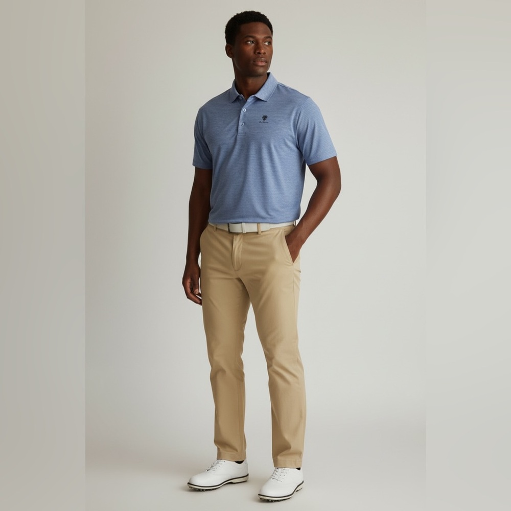 Ben Sherman Sport Golf Polo Shirt Men’s XXL Blue Stretch Jersey NWT Summer - Picture 12 of 12